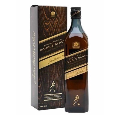 JOHNNIE WALKER DOUBLE BLACK BLENDED SCOTCH WHISKY 6X75CL
