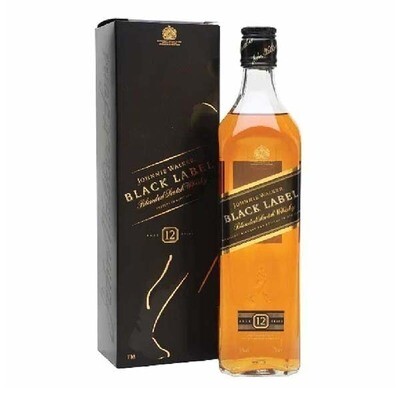 JOHNNIE WALKER BLACK LABEL 12X75CL