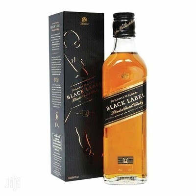 JOHNNIE WALKER BLACK LABEL 24X375ML