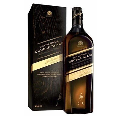JOHNNIE WALKER DOUBLE BLACK 12X1L
