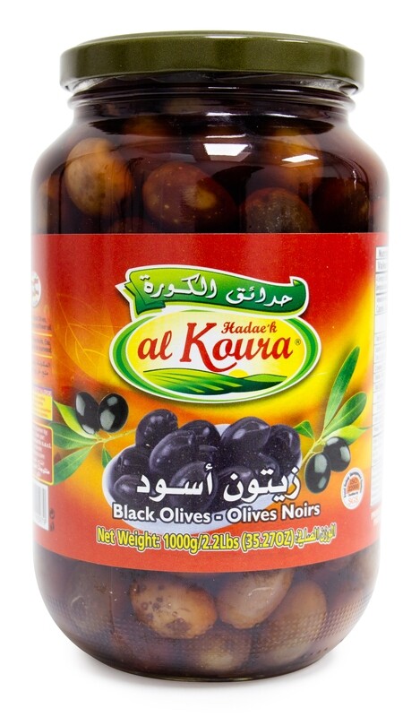 ALKOURA BLACK LEB OLIVES 12X1KG
