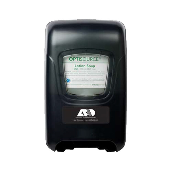 OPTISOURCE AUTO TOUCHLESS SOAP DISPENSER BLACK 1CT