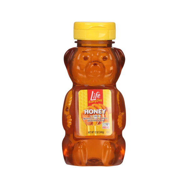 LIFE EVERY DAY HONEY BEAR 12X12OZ