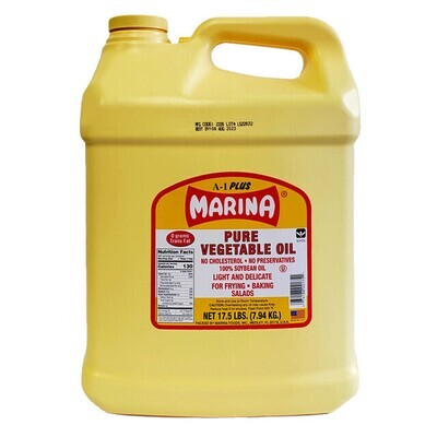 MARINA VEGETABLE COOKING OIL 6X1GAL