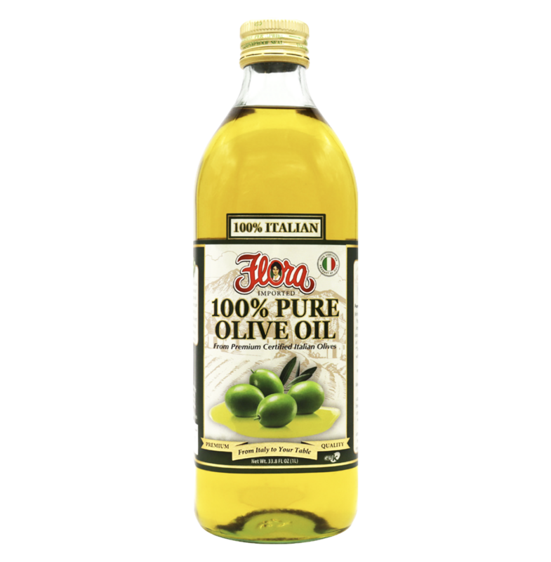 FLORA 100% PURE OLIVE OIL 6X500ML