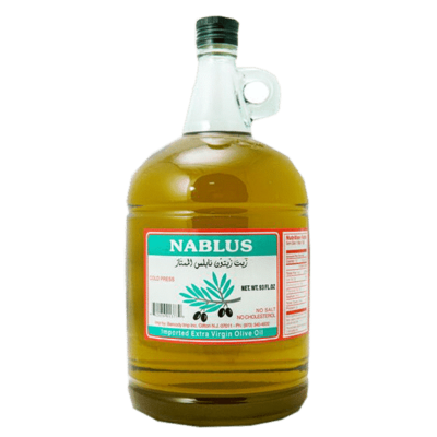 NABLUS EXTRA VIRGIN OLIVE OIL 4X96OZ