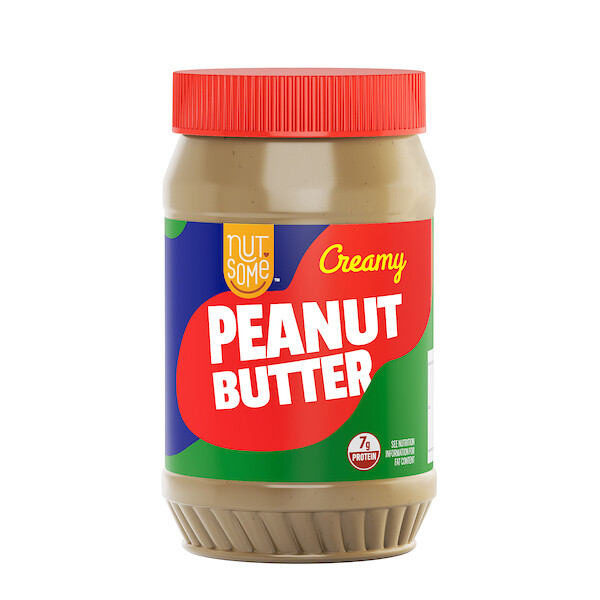 D-NUTSOME CREAMY PEANUT BUTTER 6X40OZ