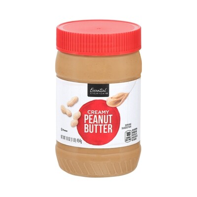 ESSENTIAL-DAY CREAMY PEANUT BUTTER 12X16OZ
