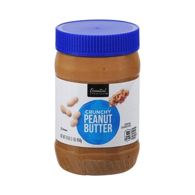 ESSENTIAL-DAY CRUNCHY PEANUT BUTTER 12X16OZ