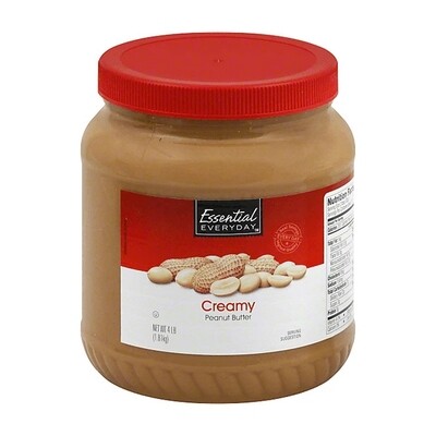 ESSENTIAL-DAY PEANUT BUTTER CREAMY 6X64OZ