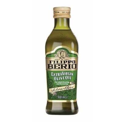 F-BERIO EXTRA VIRGIN OLIVE OIL 12X500ML GL