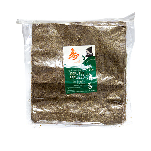 YAKI SUSHI ROASTED SEAWEED SHEETS 10X50CT