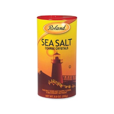 ROLAND COARSE SEA SALT 12X8.8OZ