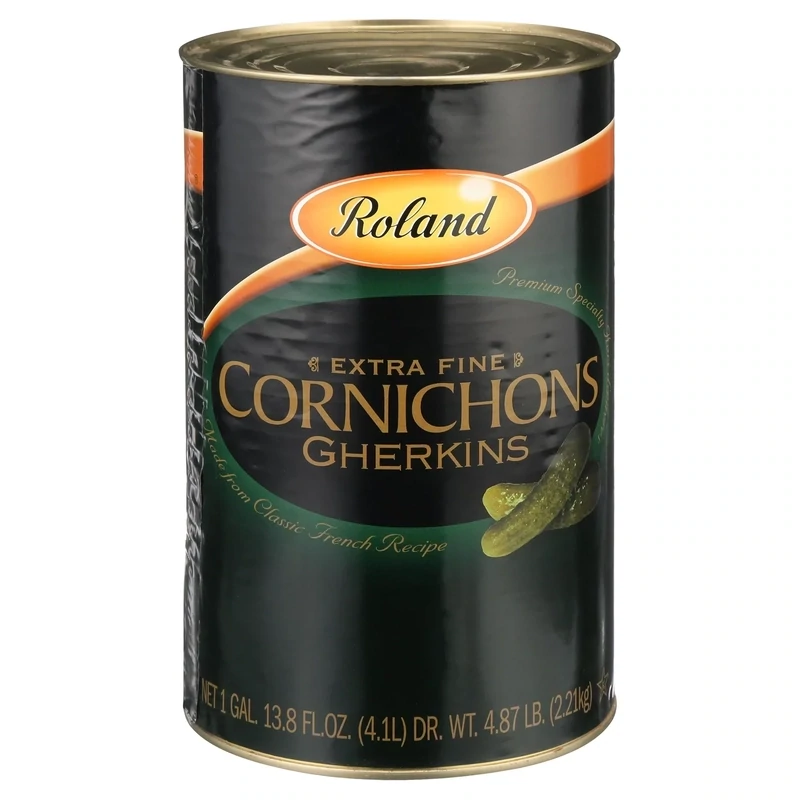 ROLAND CORNICHONS GHERKINS 6X2.21KG