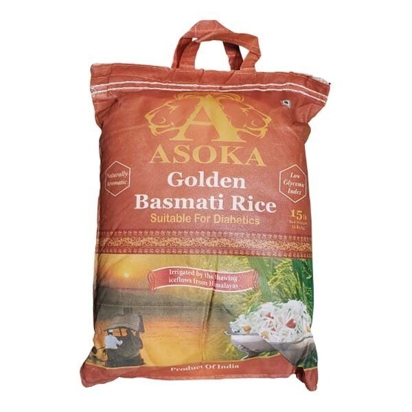 ASHOKA GOLDEN BASMATI RICE 15#
