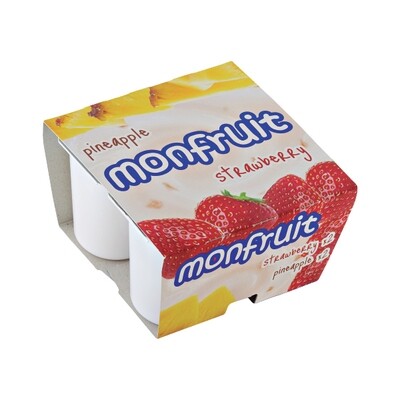 MONFRUIT FRUIT MIX YOGURT 6X4X125G