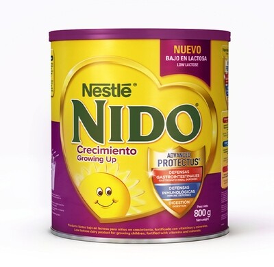NESTLE NIDO GROWING UP LACTOSE-FREE CAN 12X800G
