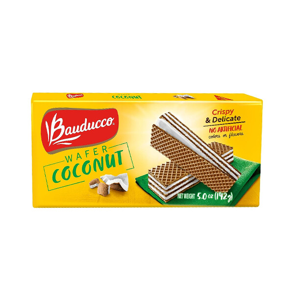 BAUDUCCO WAFER COCONUT 18X142G