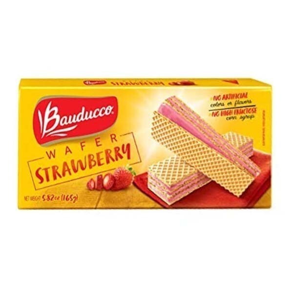 BAUDUCCO WAFER STRAWBERRY 18X142G
