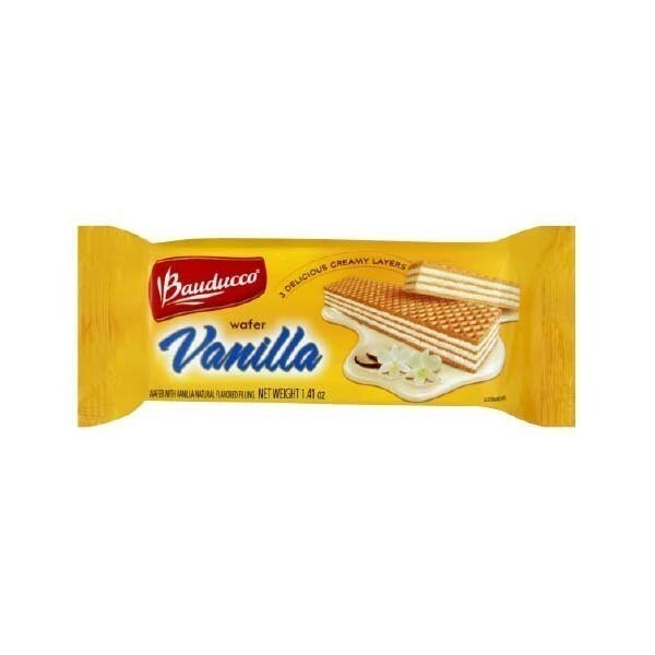 BAUDUCCO WAFER VANILLA 12X12X40G