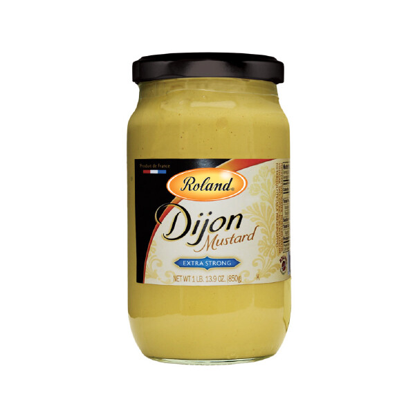 ROLAND EXTRA STRONG DIJON MUSTARD 6X30OZ