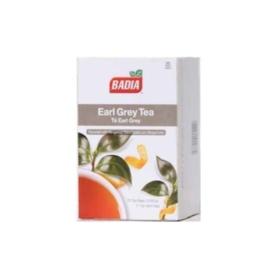 BADIA EARL GREY TEA BAGS 10X25CT