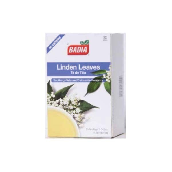 BADIA LINDEN TEA BAGS 10X25CT