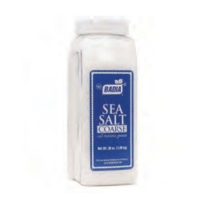 BADIA SEA SALT COARSE 6X38OZ