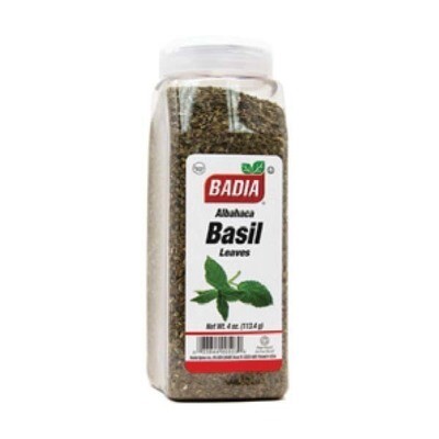 BADIA BASIL LEAVES WHOLE 6X4OZ