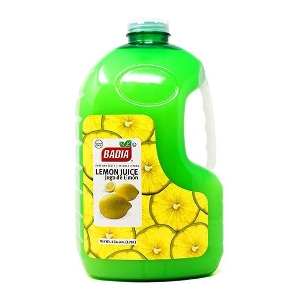 BADIA LEMON JUICE 4X128OZ