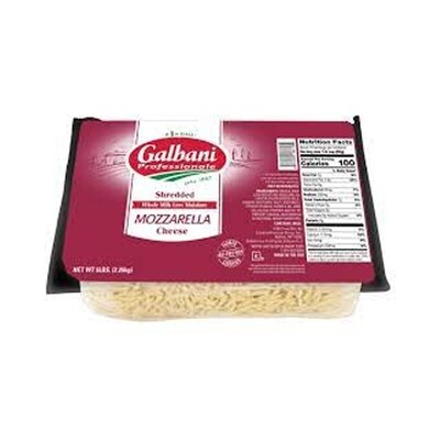 GALBANI SHREDDED WM MOZZARELLA  CHED 12/6 (62135)