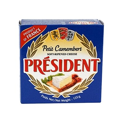 PRESIDENT CAMEMBERT IN TIN 12/4.5 (481846)  28/08/25