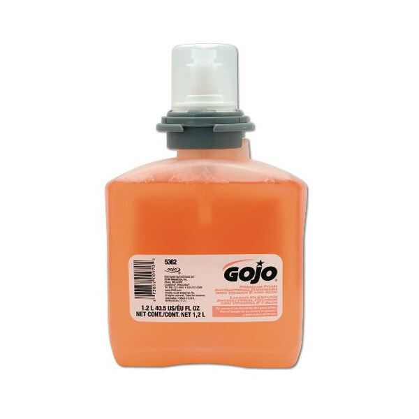 GOJO ANTIBACTERIAL FOAM HANDWASH REFILL 2X1.2L