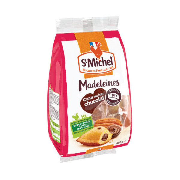 ST. MICHEL MADELEINE COEUR CHOCO STM 8X350G