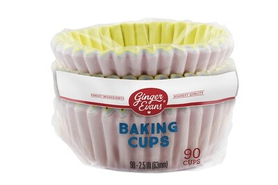 GINGER EVANS PAPER BAKING CUP 24X90CT