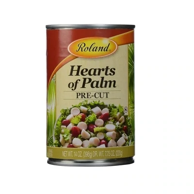 ROLAND PRE-CUT HEARTS OF PALM 24X14OZ