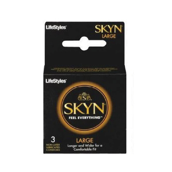 SKYN CONDOM ELITE LARGE 6X3CT