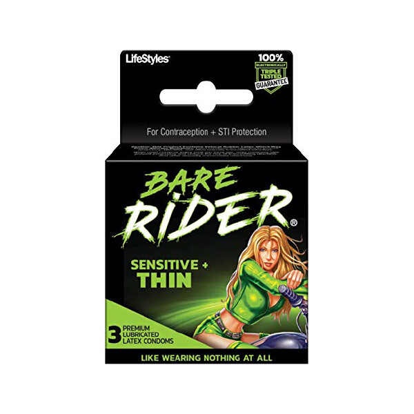 ROUGH RIDER CONDOM BARE RIDER 6X3CT