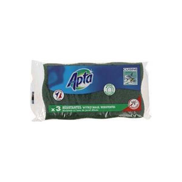 APTA EPONGES GRATTANTES VERT 16X3CT (600075)