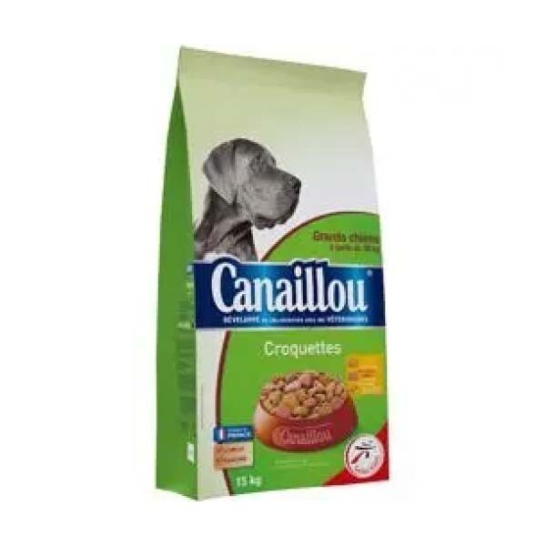 CANAILLOU CROQUETTES TENDRES BOEUF ET POULET POUR CHIEN 12X1.5KG