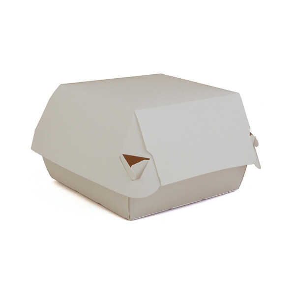 HAMBURGER CLAMSHELL WHITE 500CT