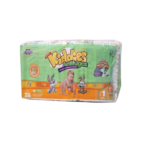 KIDDIES T1 NEW BORN DIAPER 6X28CT