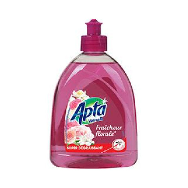 APTA LIQUIDE VAISELLE FRAICHEUR FLORALE 12X500ML (264001)