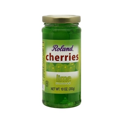 ROLAND LIME FLAVOR CHERRIES 12X10OZ