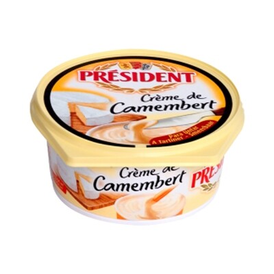 PRESIDENT CREAM OF CAMEMBERT 8/125 GR (49878) 000145 07/27/25