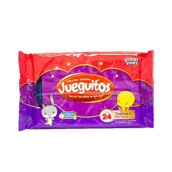 JUEGUITOS MINIPACK WET TOWEL REFILL 50X24CT