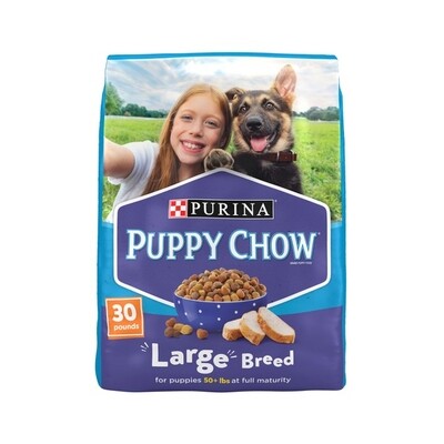 PURINA PUPPY CHOW LARGE BREED 30#