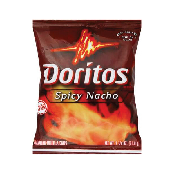 DORITOS SPICY NACHO 40X1.25OZ