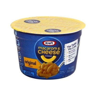 KRAFT MACARONI &amp; CHEESE 10X2.5OZ