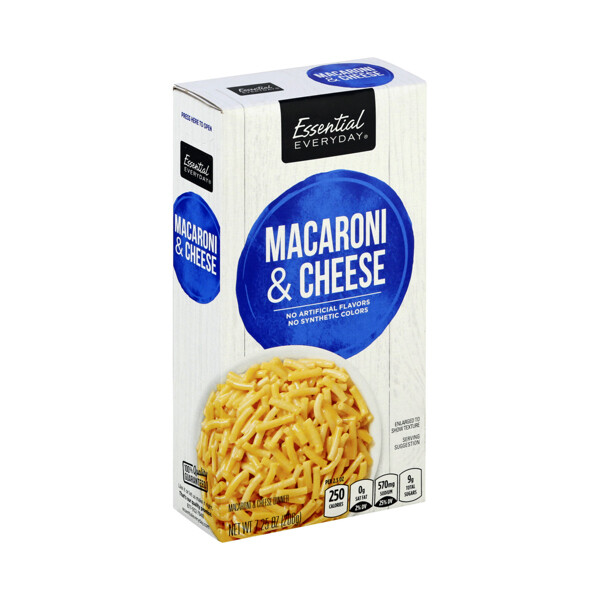 D-ESSENTIAL-DAY MACARONI &amp; CHEESE 24X7.25OZ